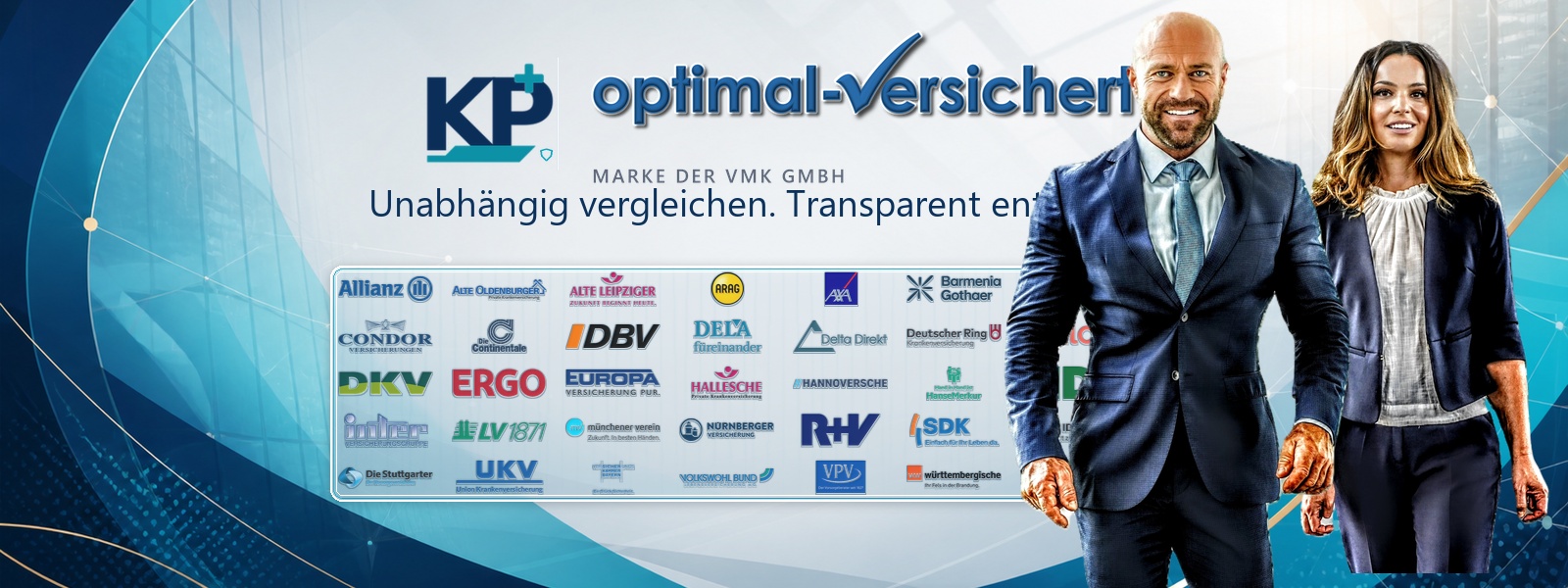 KP+ optimal-versichert: Unabhängig vergleichen. Transparent entscheiden.