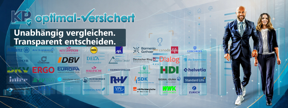 KP+ optimal-versichert: Unabhängig vergleichen. Transparent entscheiden.