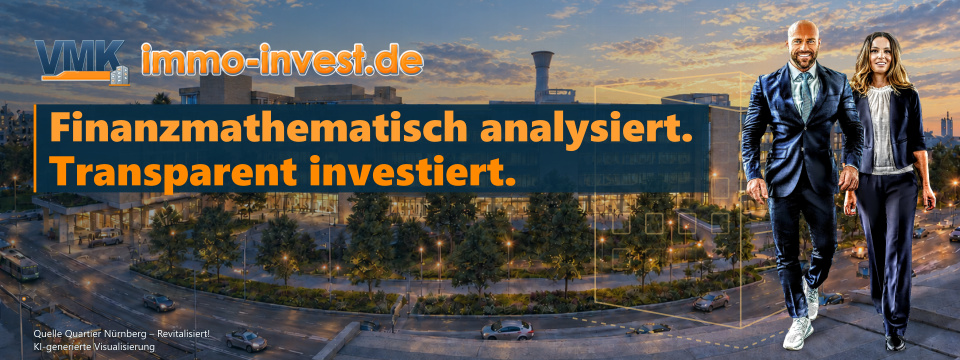 VMK Immo-Invest: Finanzmathematisch analysiert. Transparent investiert.