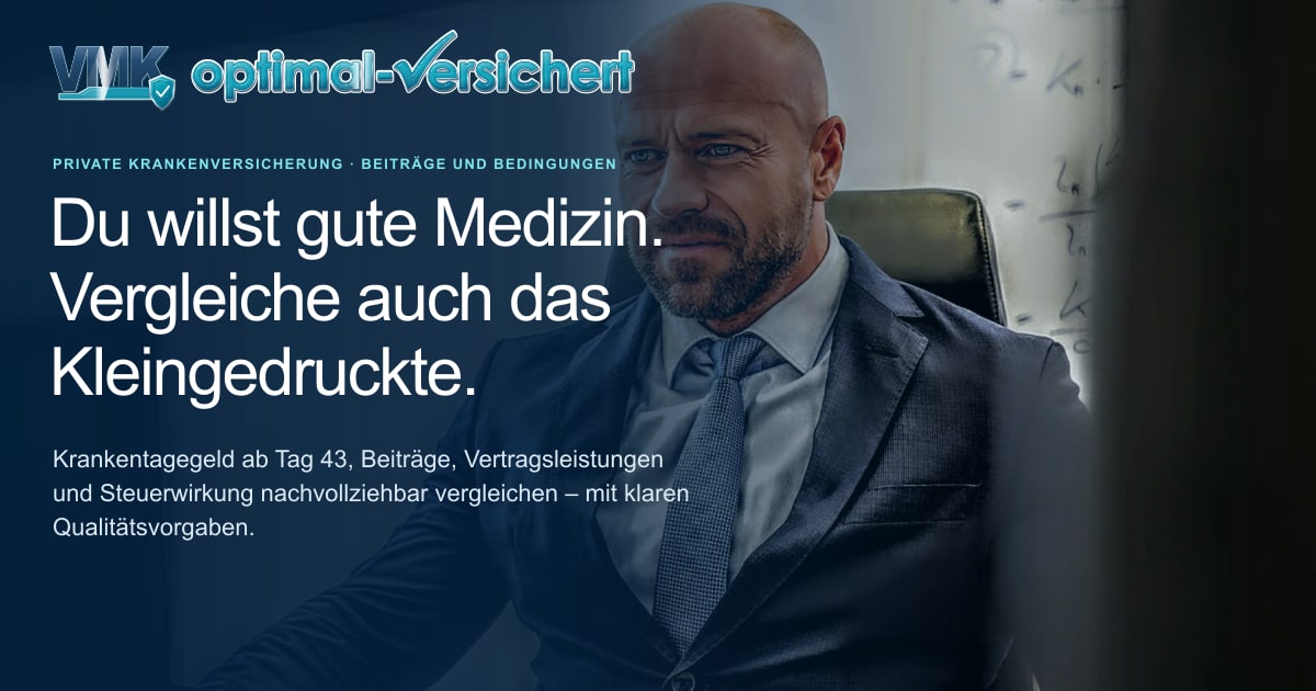 Private Krankenversicherung vergleichen – Stefan König