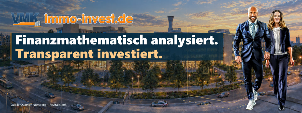 immo-invest: Finanzmathematisch analysiert. Transparent investiert.